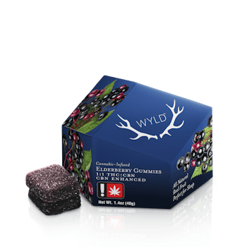 (CBN) Elderberry Gummies 100mg THC/<LOQmg CBD/50mg CBN (Net.Wt.1.4oz/40g)